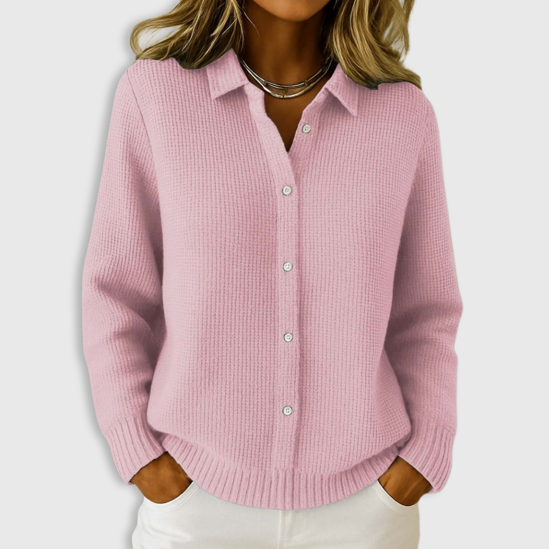 Madison | Classic Knit Button Cardigan