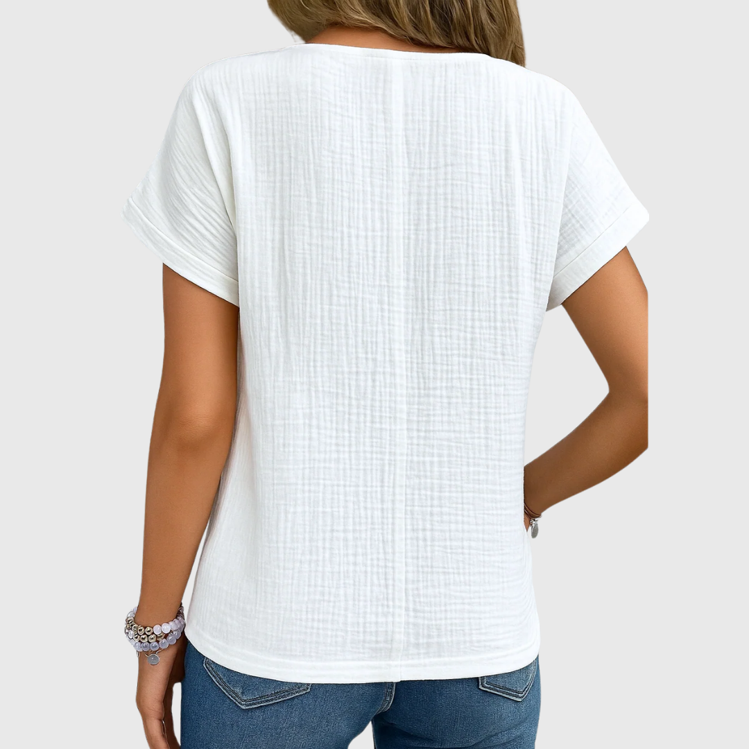 Katherine | Chic Buttoned Blouse