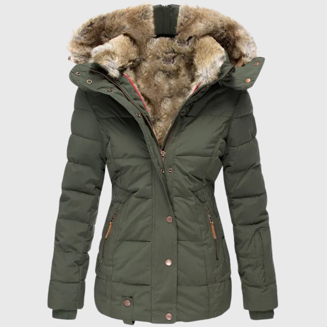 Amelia | Comfortable Warm Winter Fur Jacket