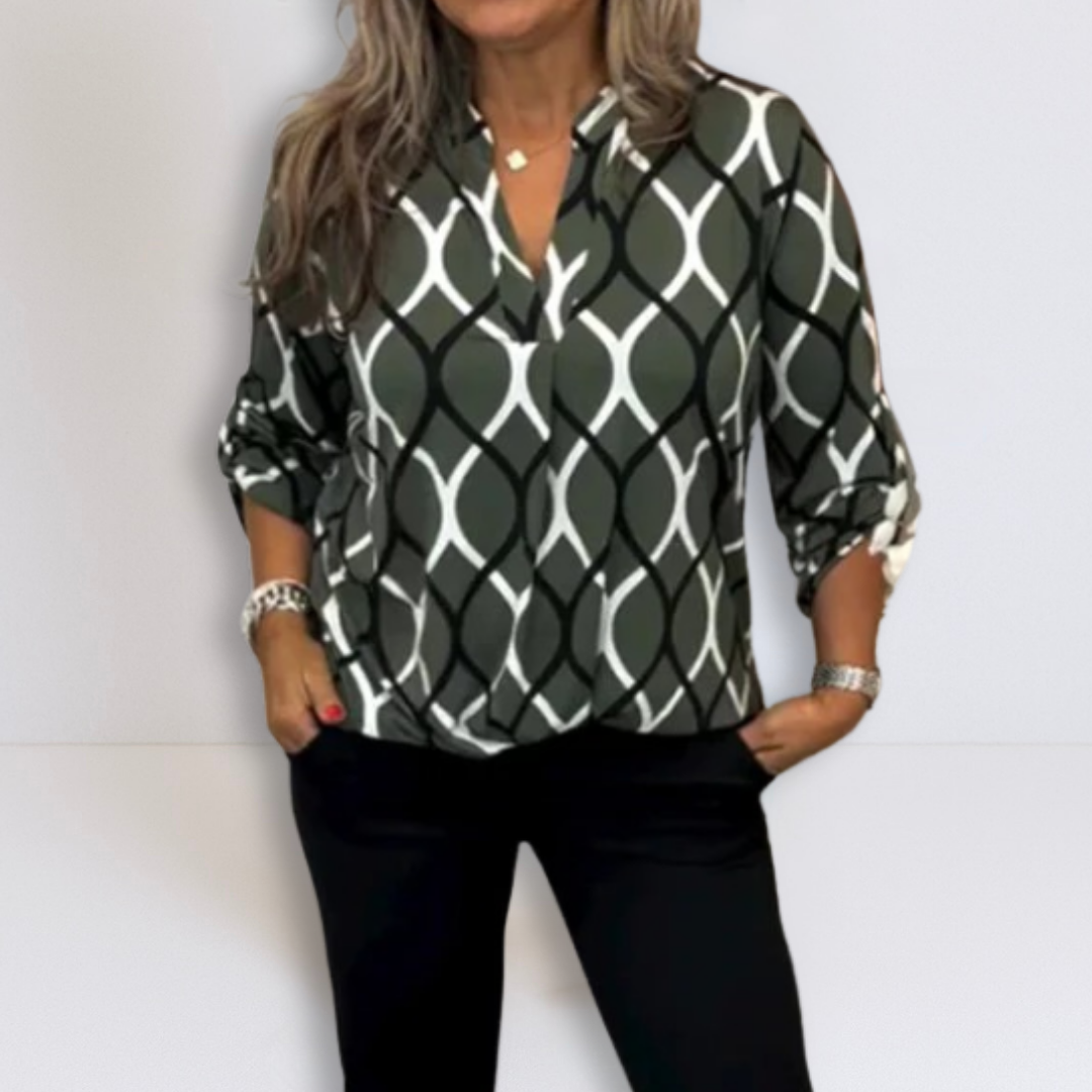 Summer | Casual Blouse with Long Sleeves
