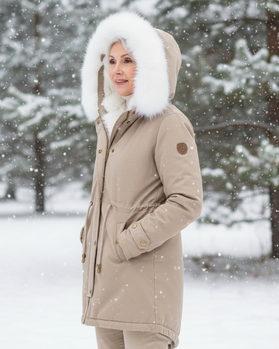 Sophia | Fur Hood Parka