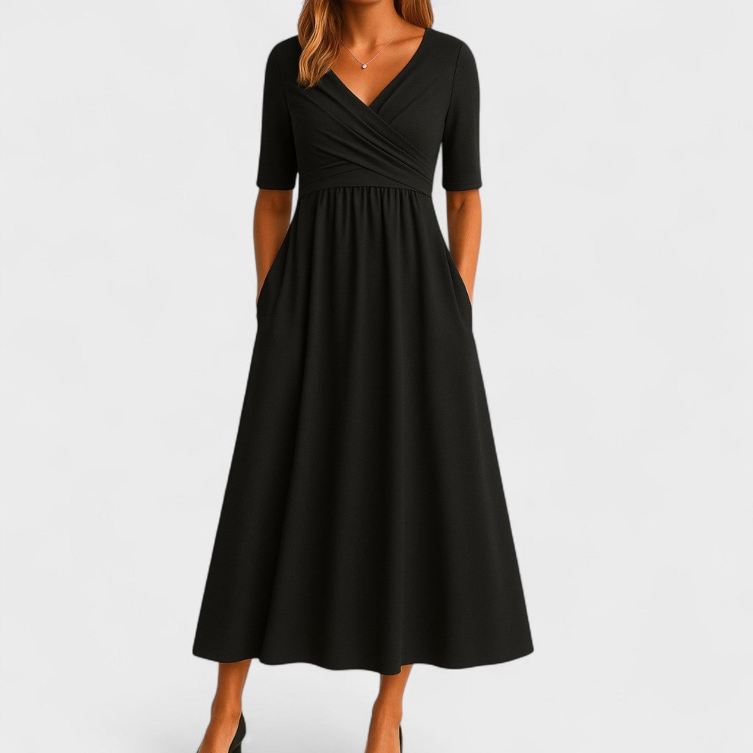 Isla | Elegant Wrap-Style Dress