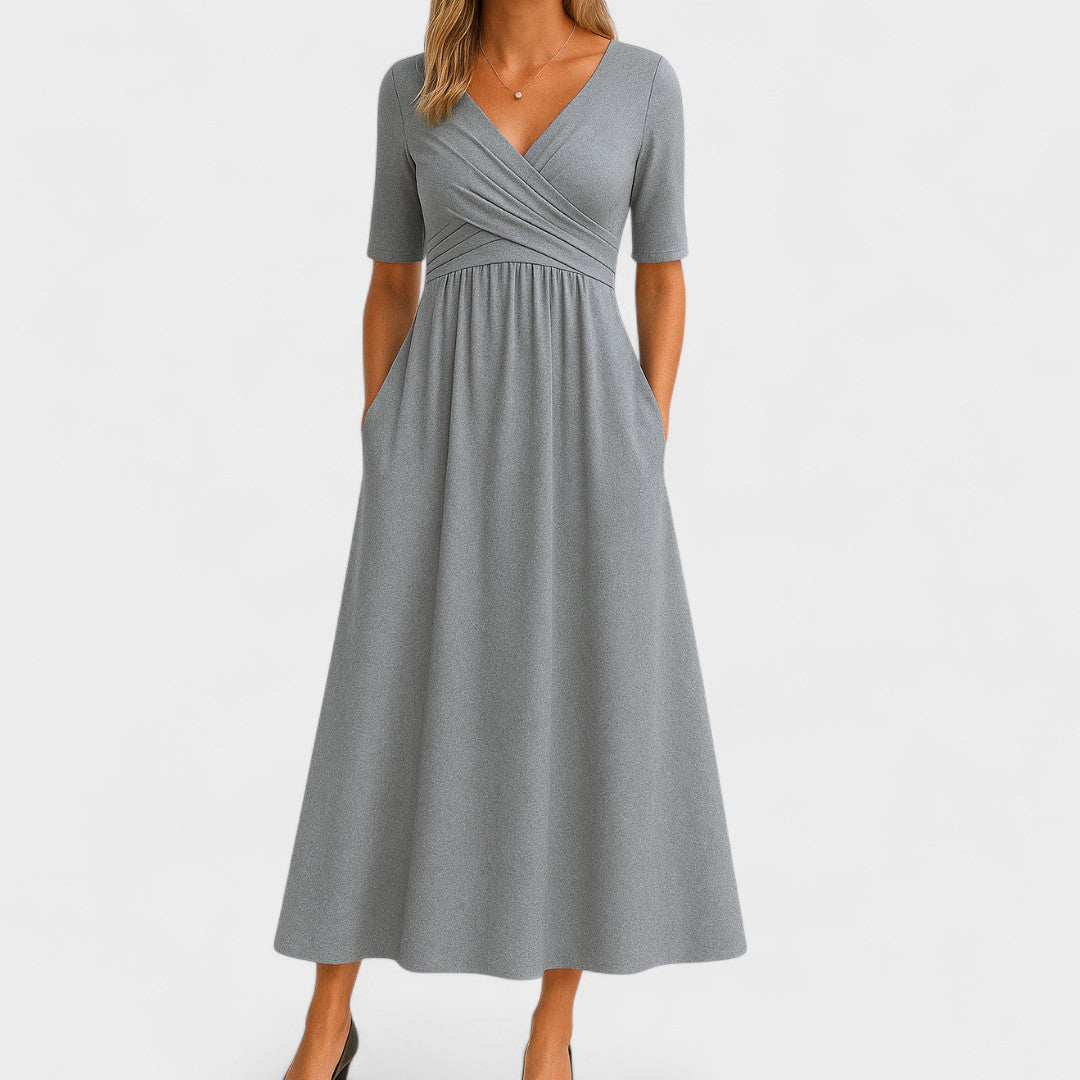 Isla | Elegant Wrap-Style Dress