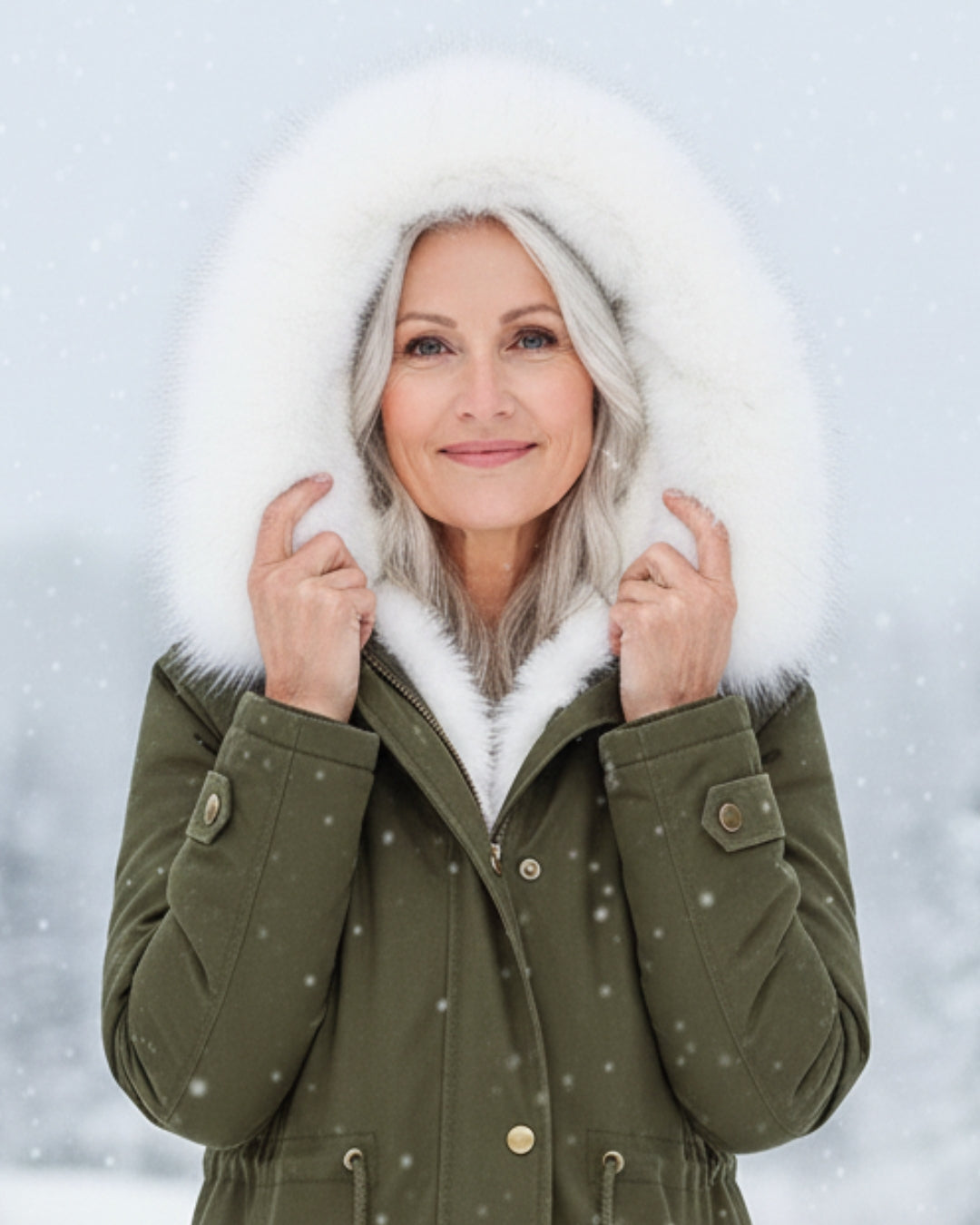 Sophia | Fur Hood Parka