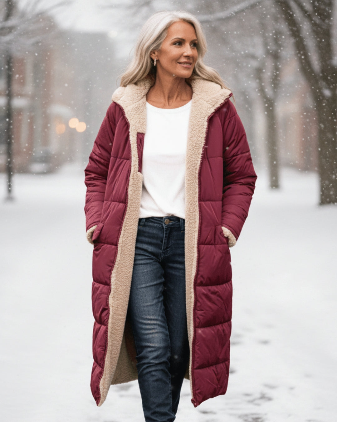 Olivia | Sherpa Winter Coat