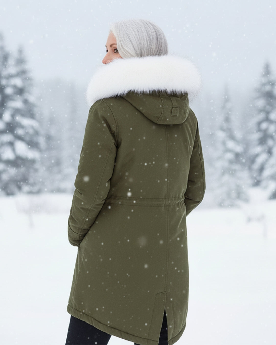 Sophia | Fur Hood Parka