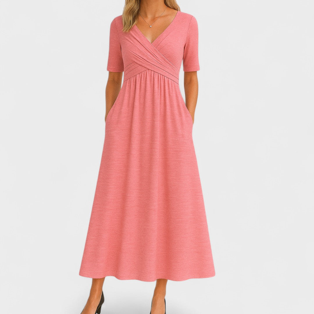 Isla | Elegant Wrap-Style Dress