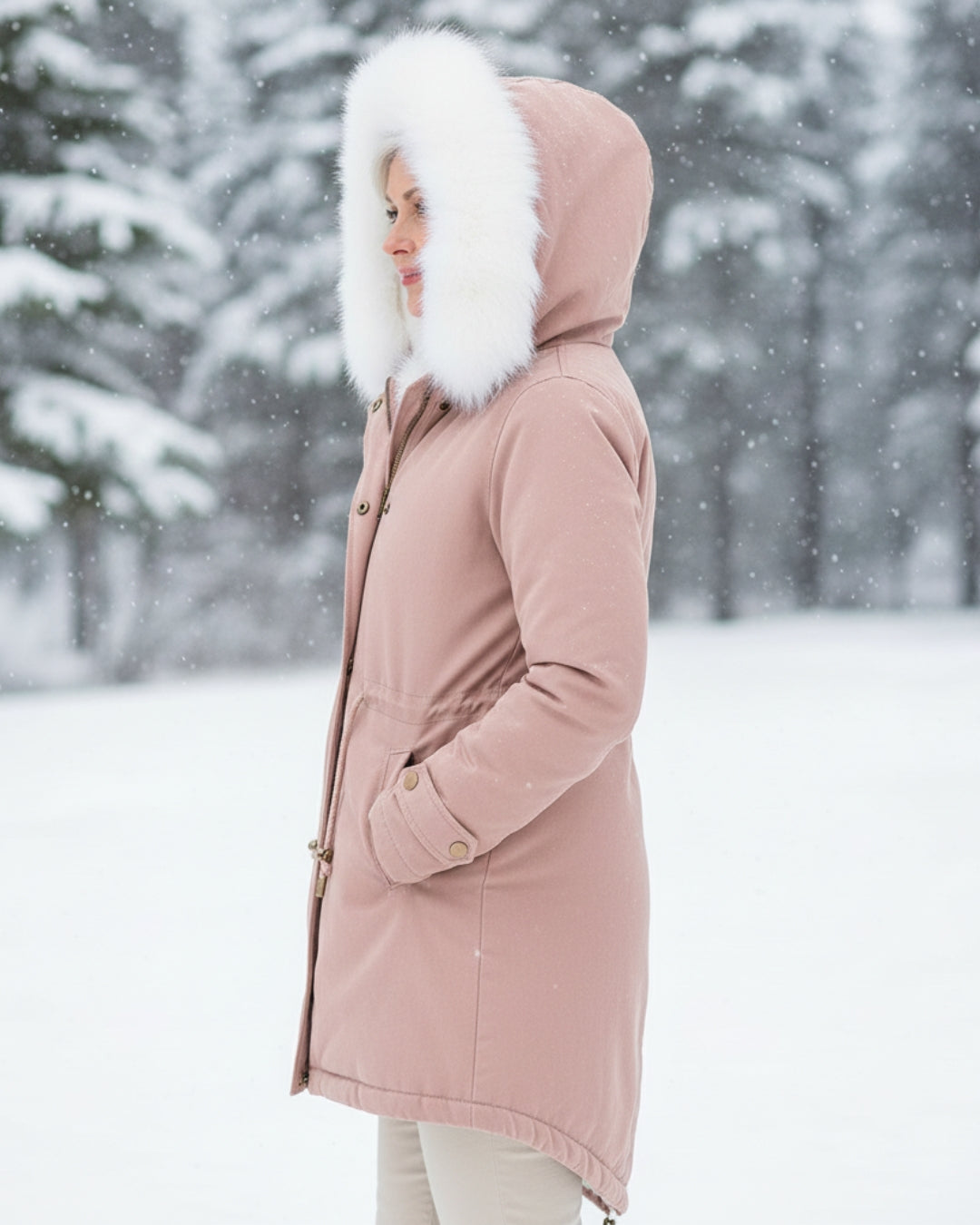 Sophia | Fur Hood Parka
