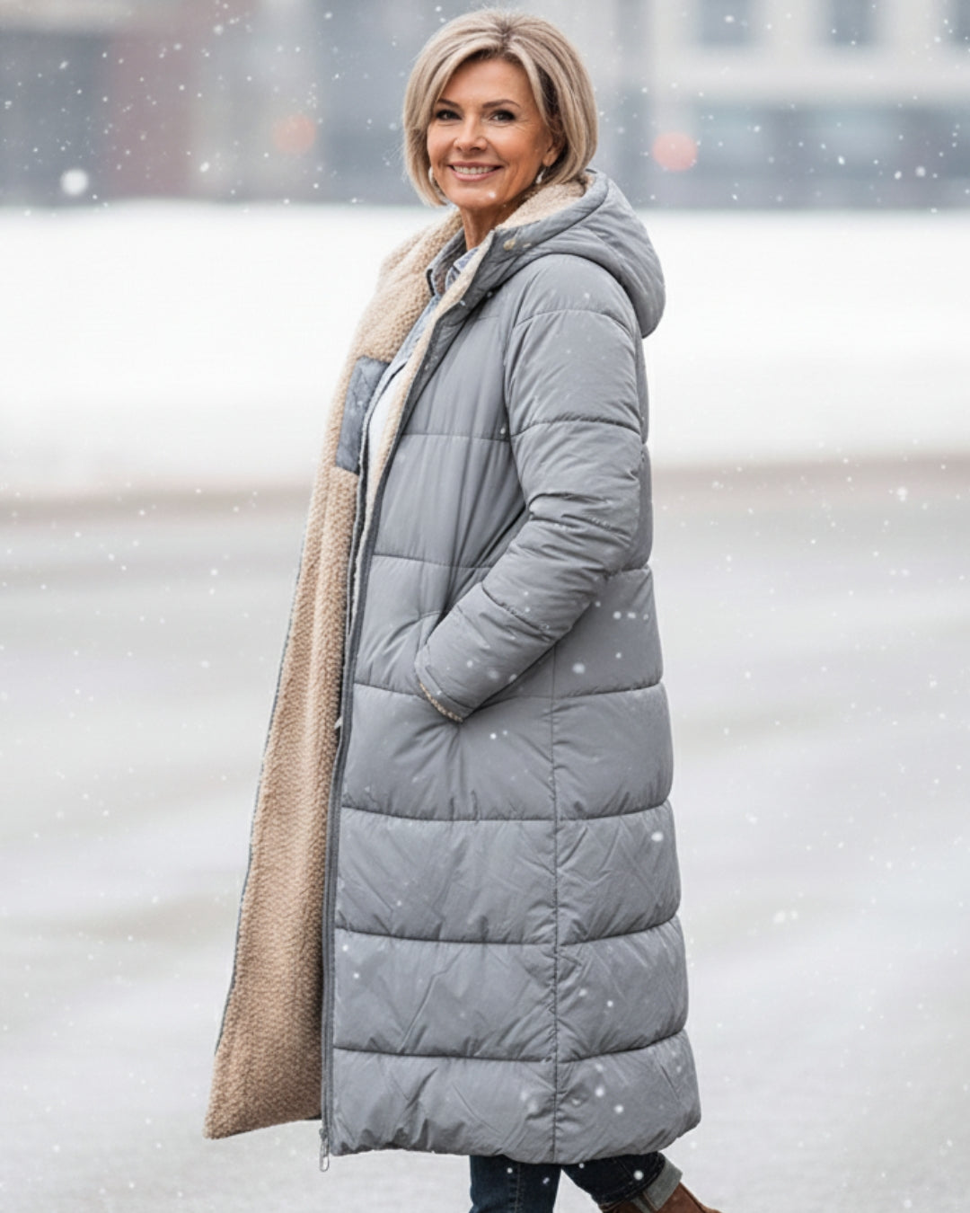 Olivia | Sherpa Winter Coat