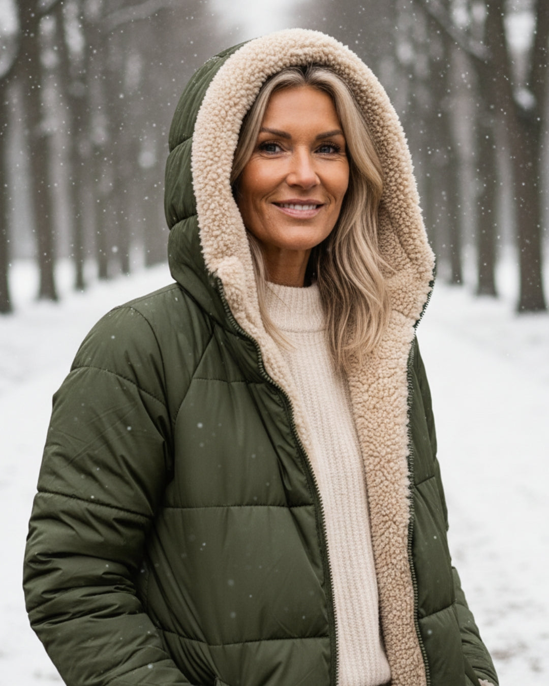 Olivia | Sherpa Winter Coat