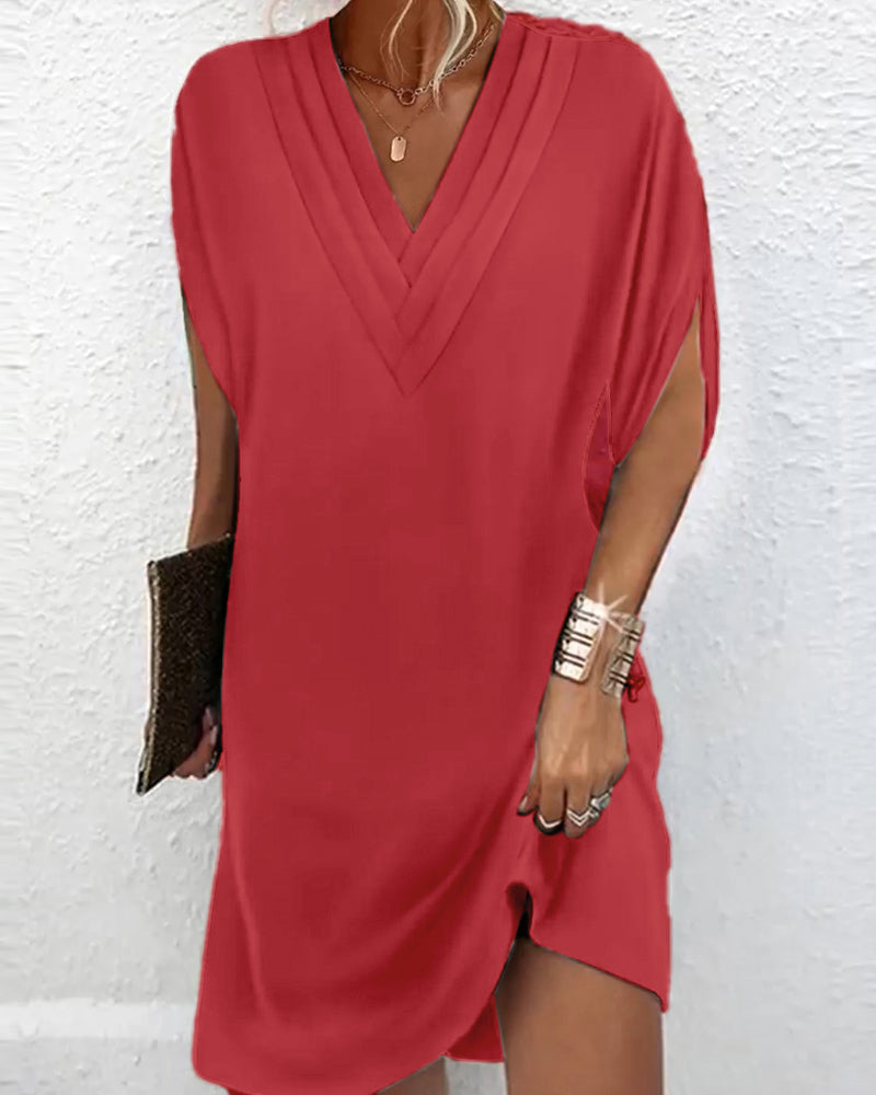 Claire | Elegant Dress with V-Neck