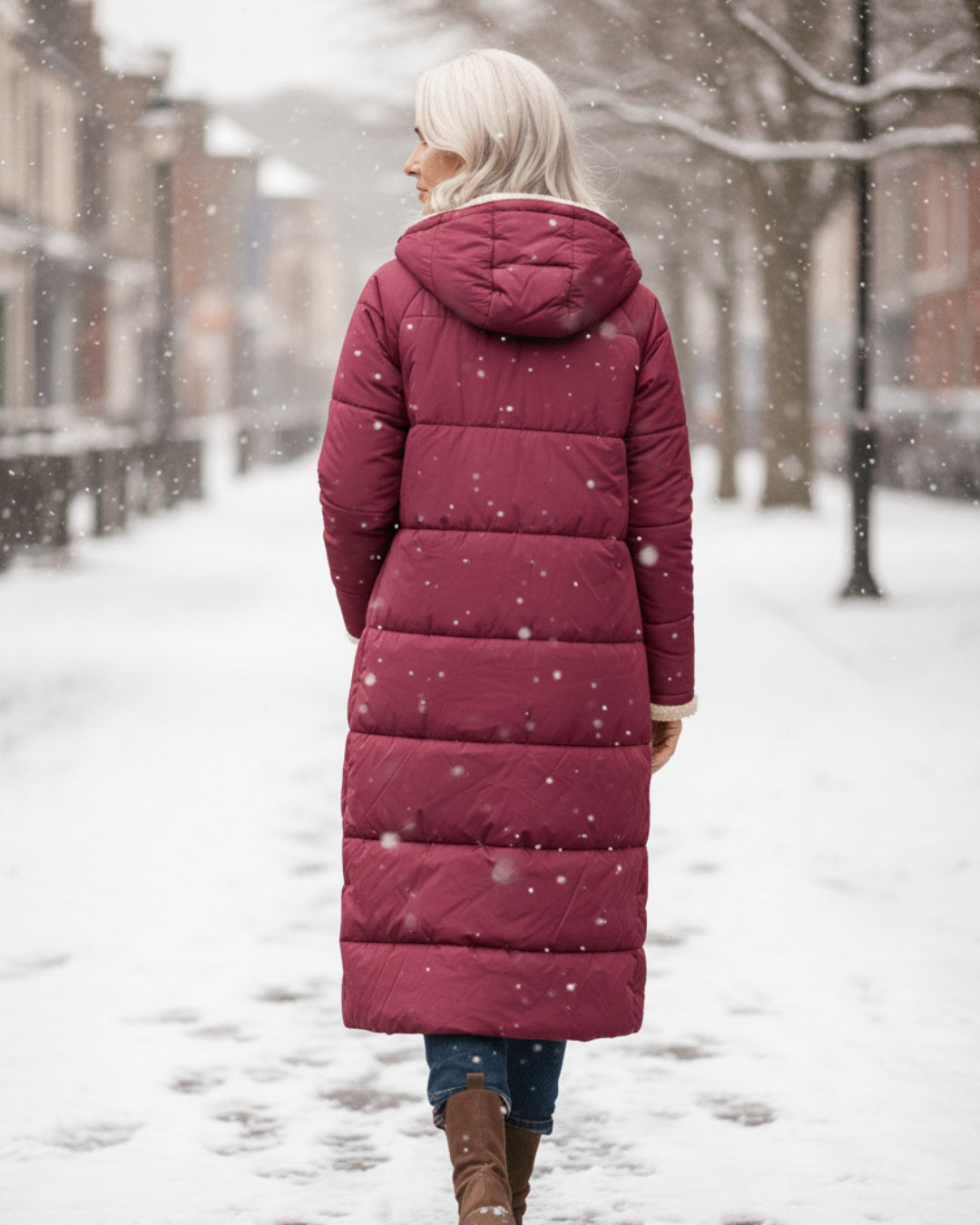 Olivia | Sherpa Winter Coat