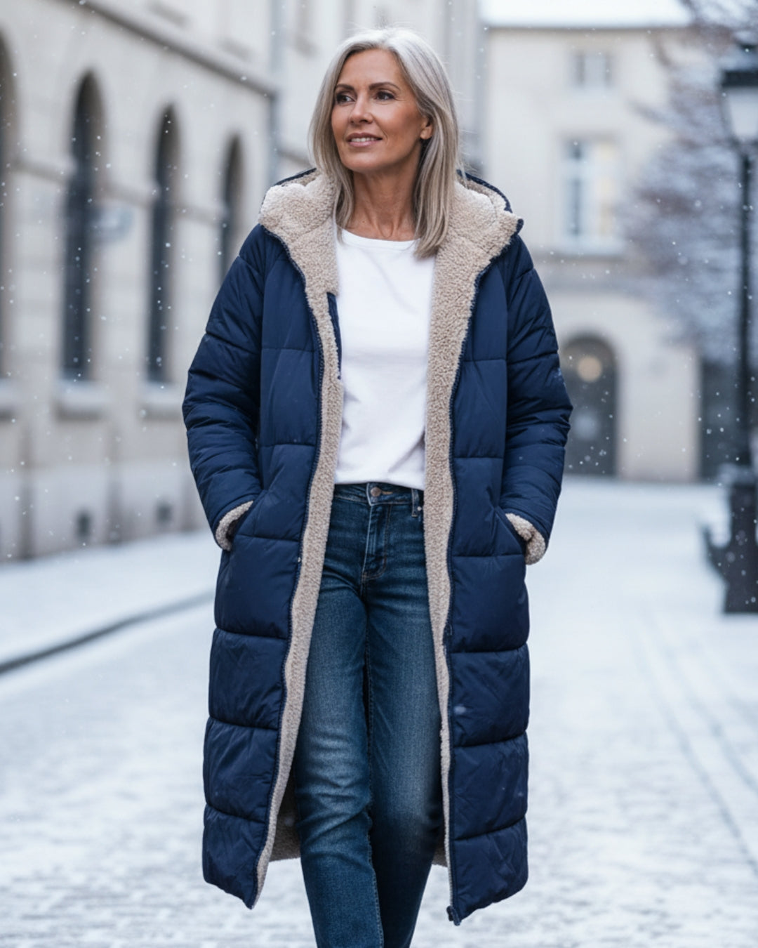 Olivia | Sherpa Winter Coat
