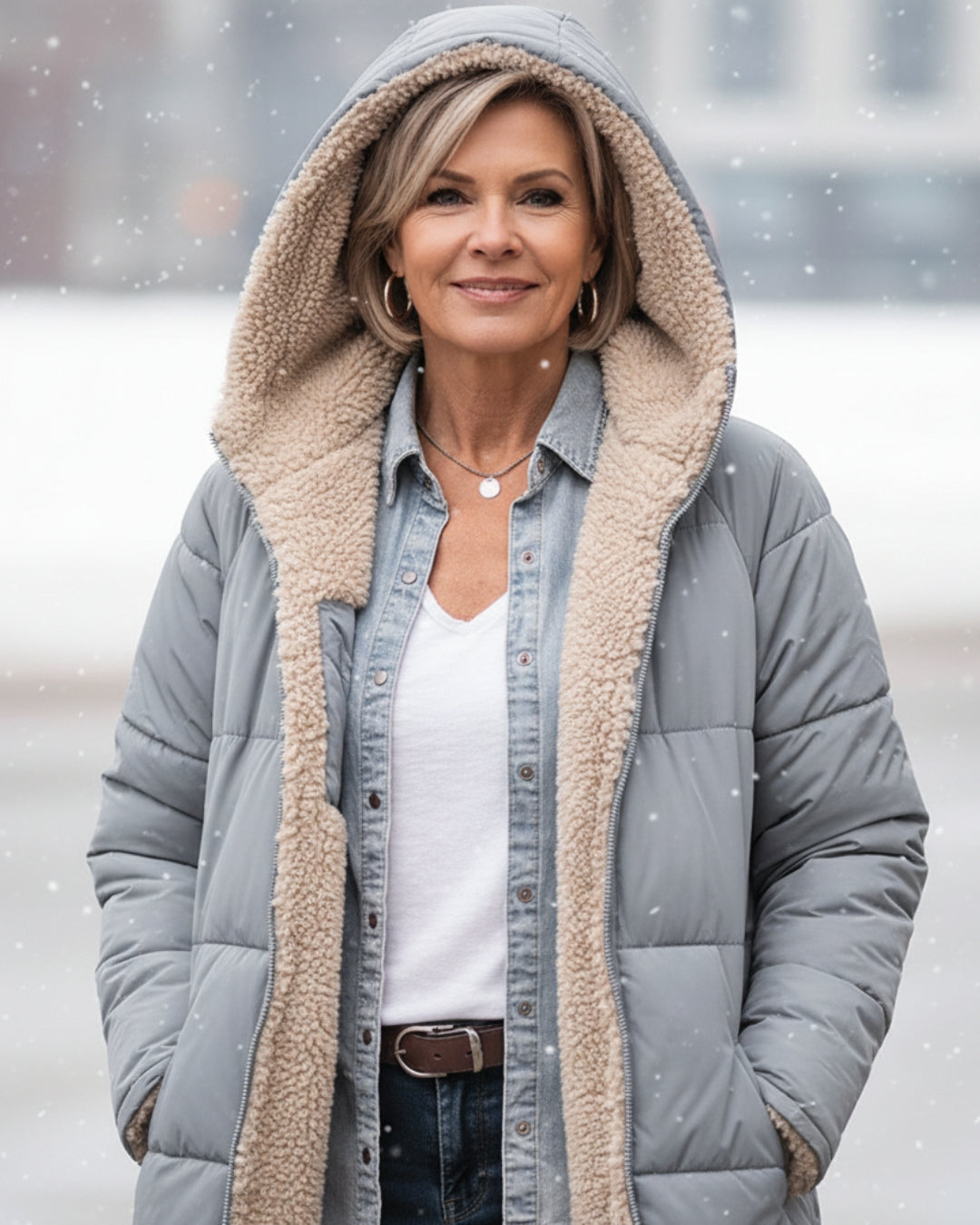 Olivia | Sherpa Winter Coat