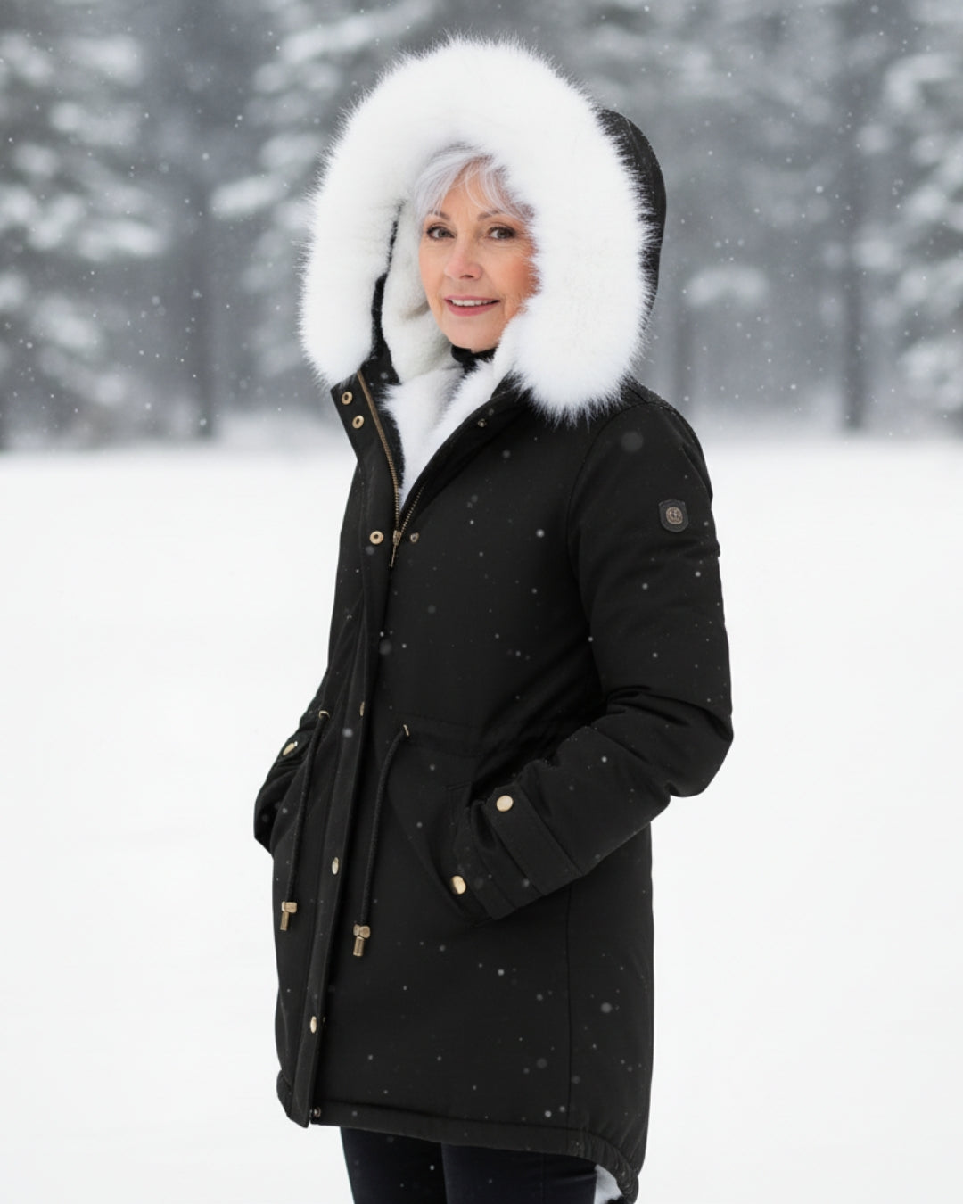 Sophia | Fur Hood Parka