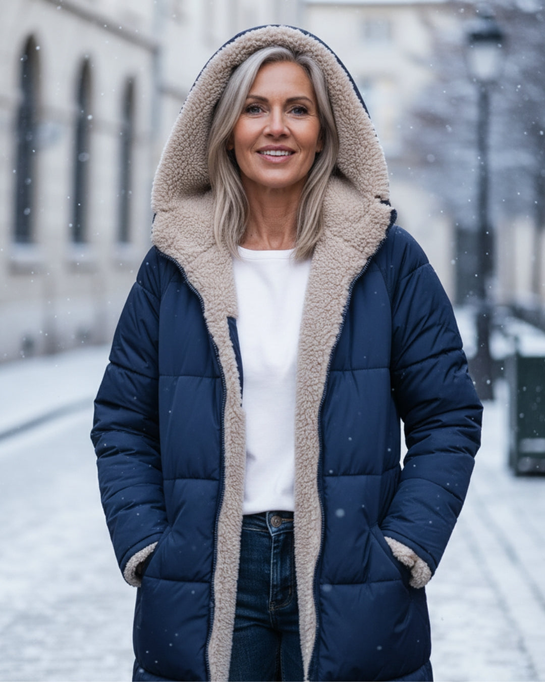 Olivia | Sherpa Winter Coat