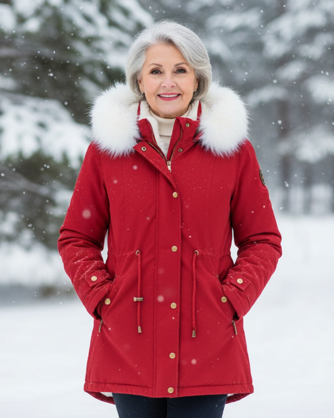 Sophia | Fur Hood Parka