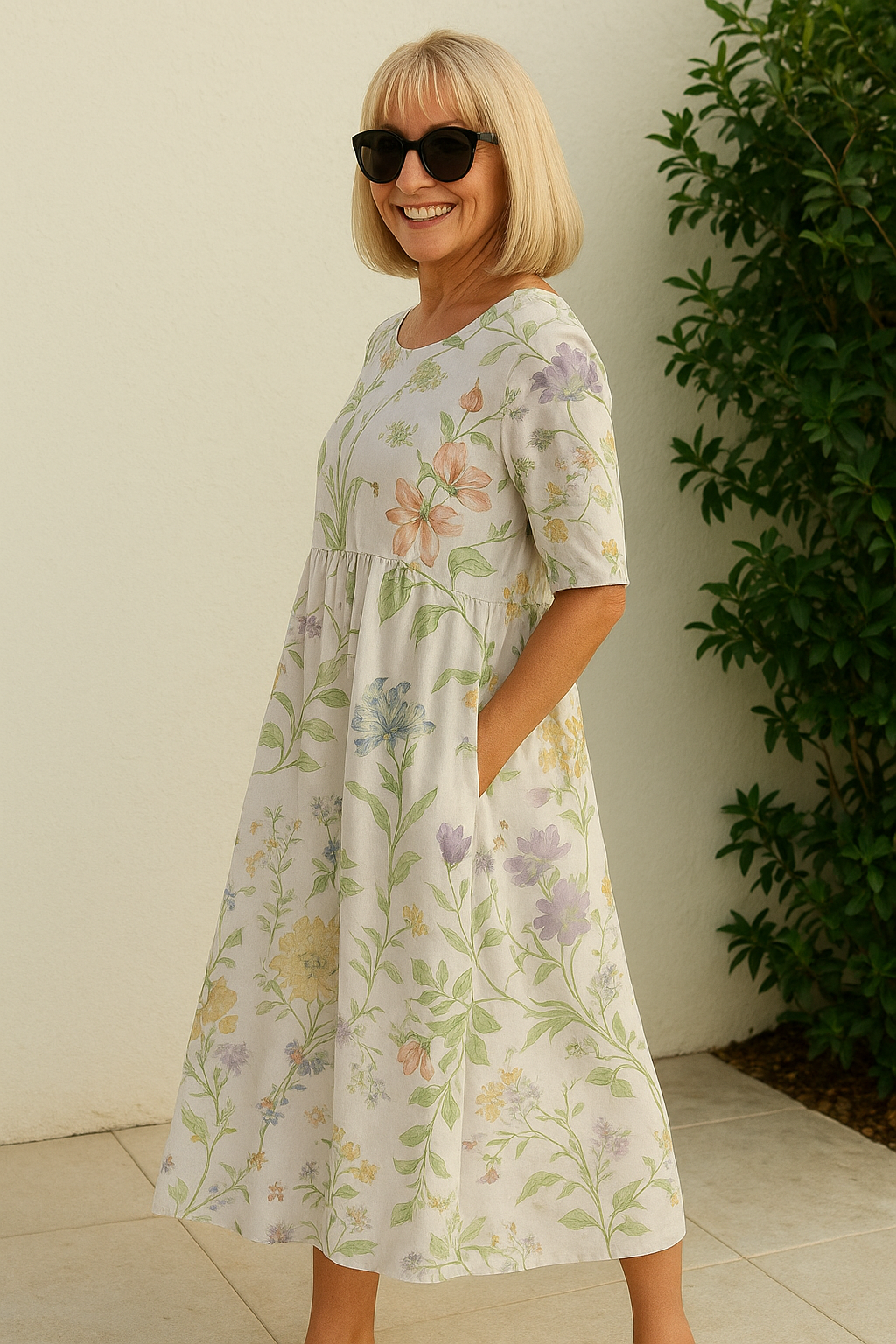 Savannah | Casual Midi Dress
