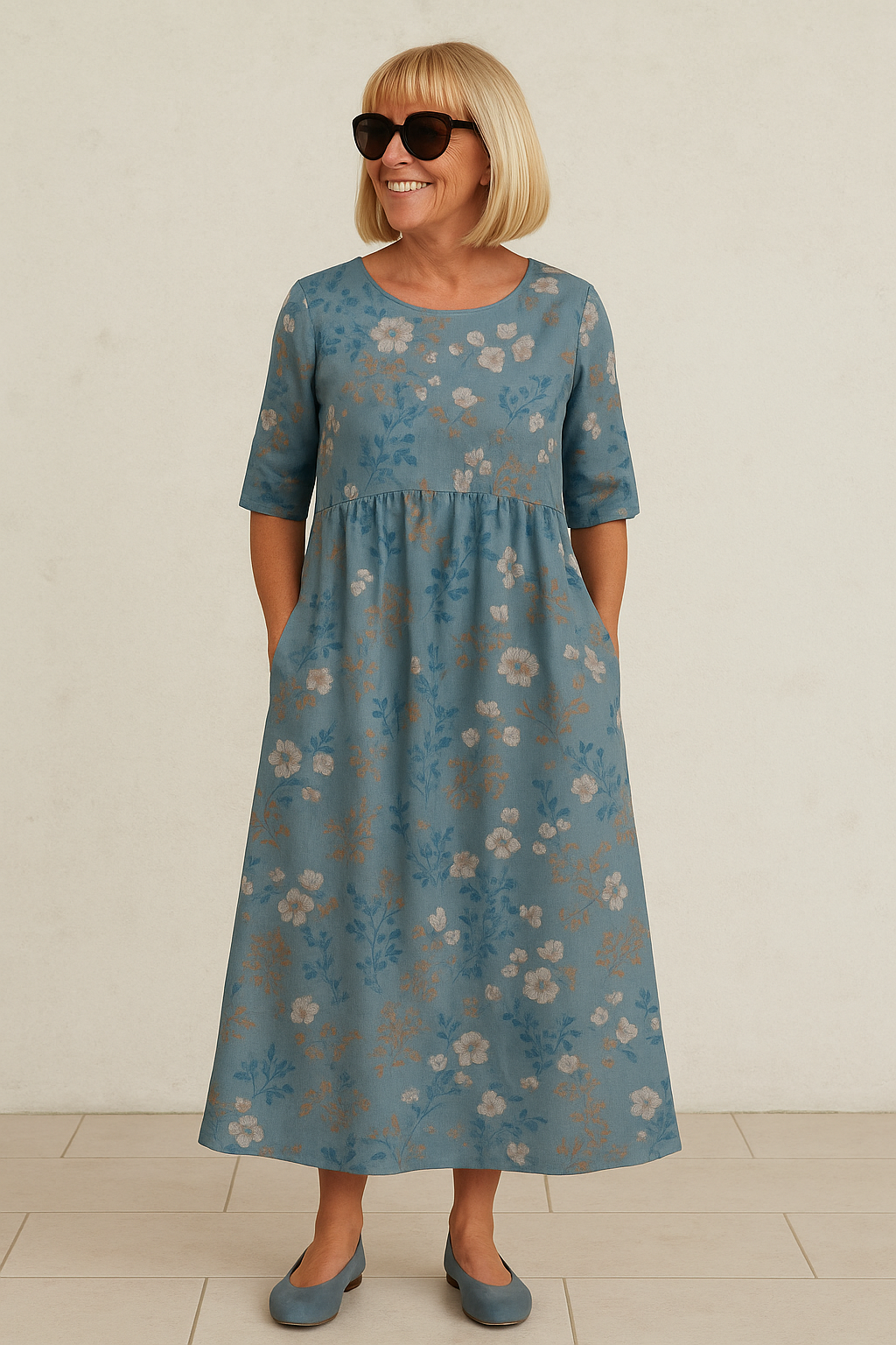 Savannah | Casual Midi Dress