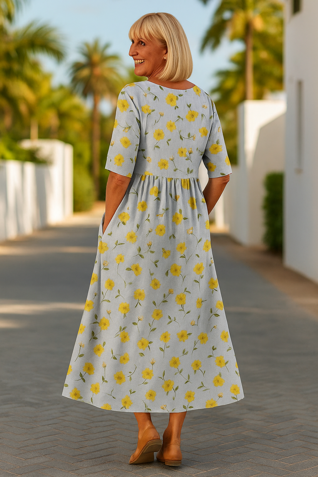 Savannah | Casual Midi Dress