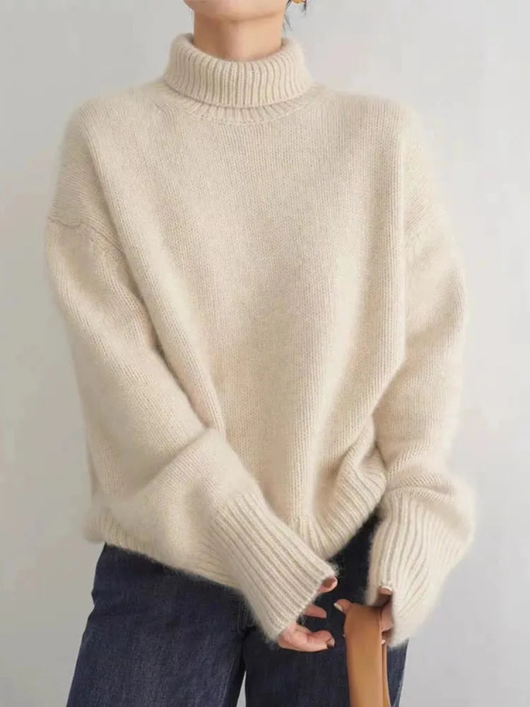 Jessica | High Collar Cashmere