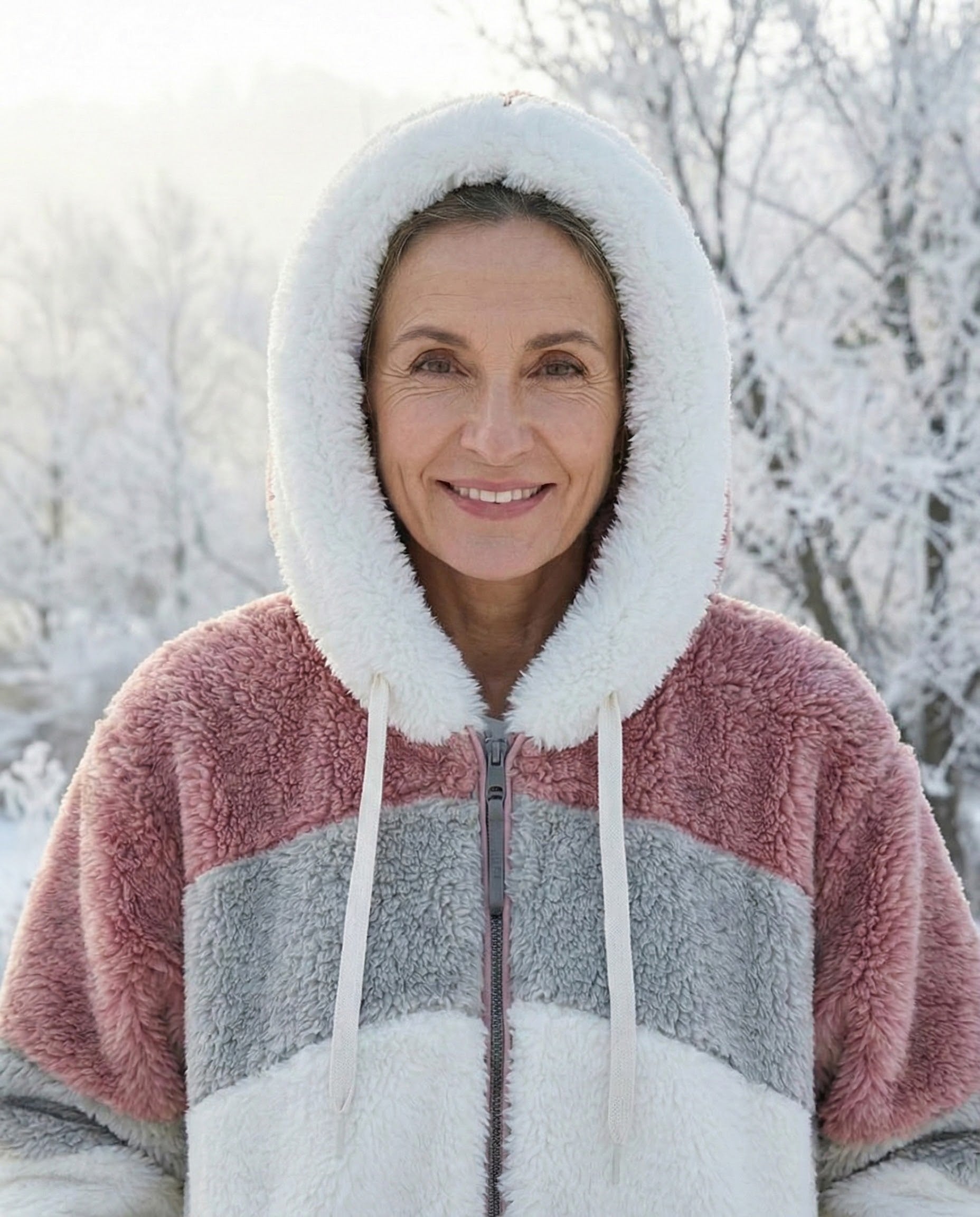 Layla | Colorblock Plush Jacket