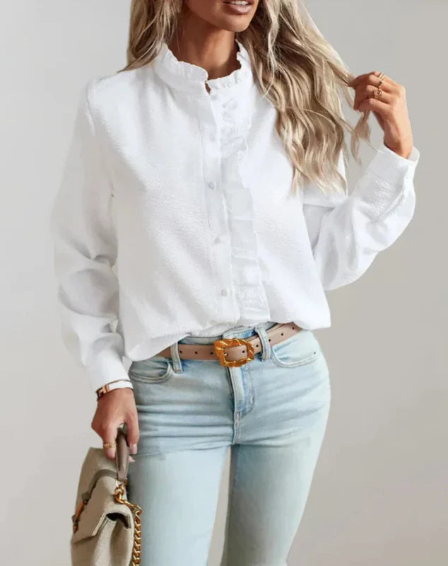 Marissa | Blouse with Ruffles