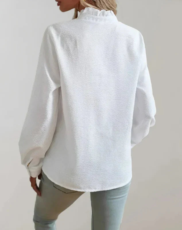 Marissa | Blouse with Ruffles