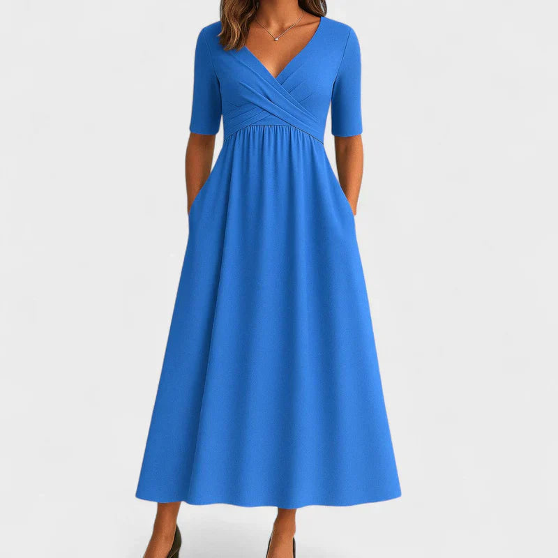 Isla | Elegant Wrap-Style Dress