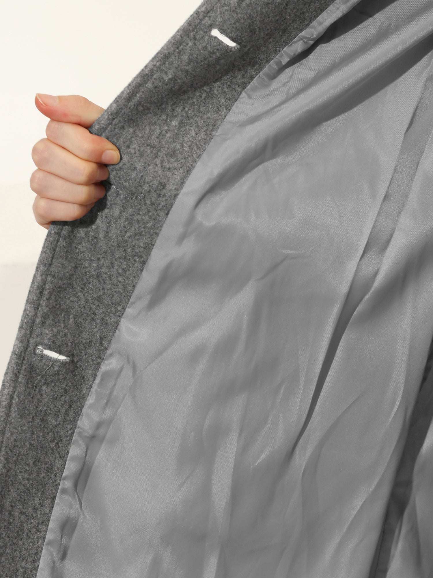 Elizabeth | Single Breasted Winter Trench Coat