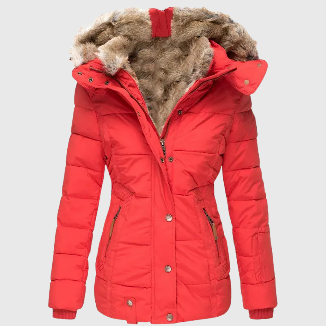 Amelia | Comfortable Warm Winter Fur Jacket