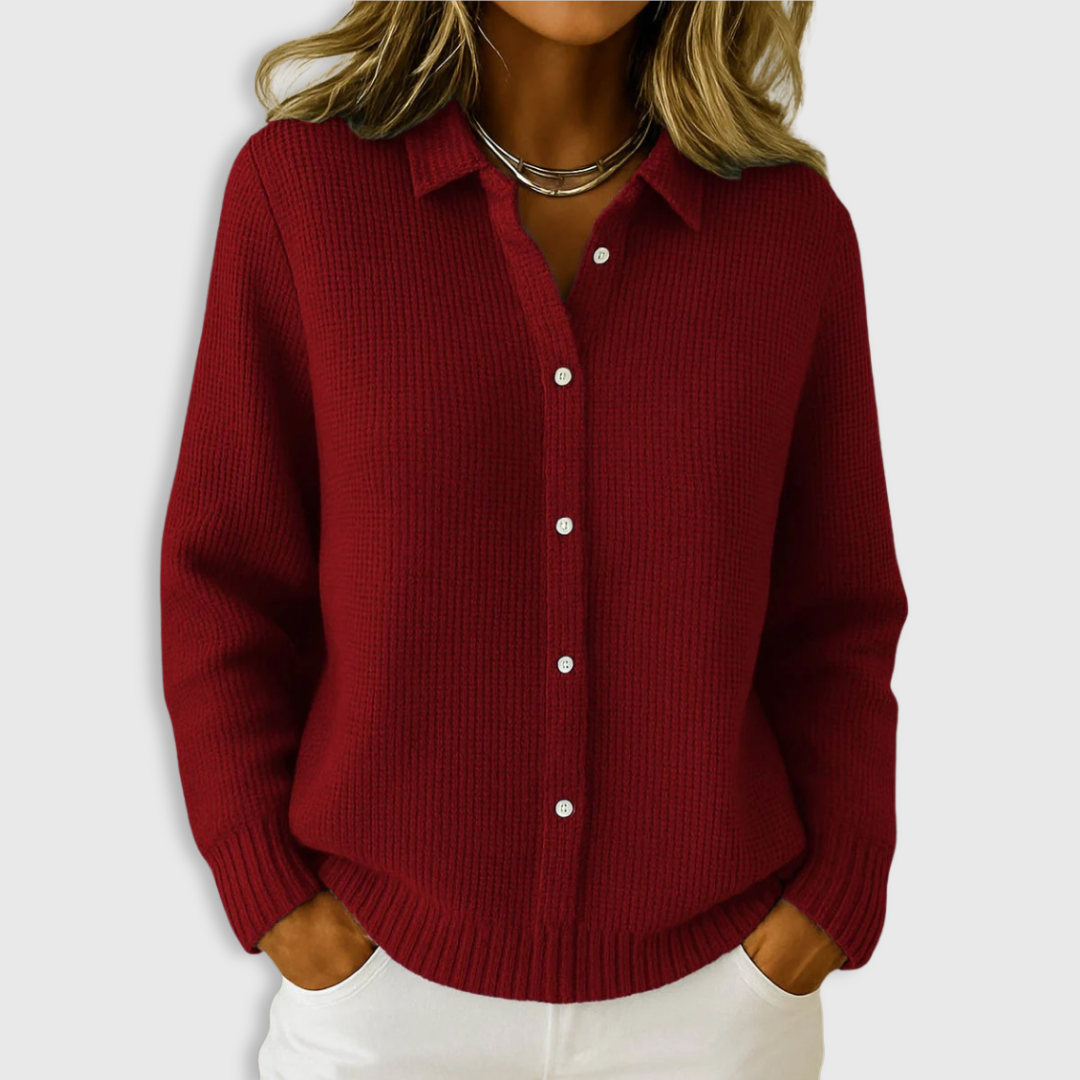 Madison | Classic Knit Button Cardigan