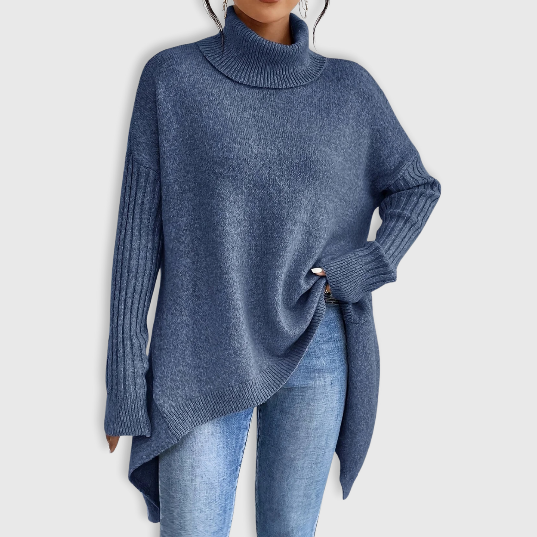 Tiffany | Oversized Turtleneck Sweater