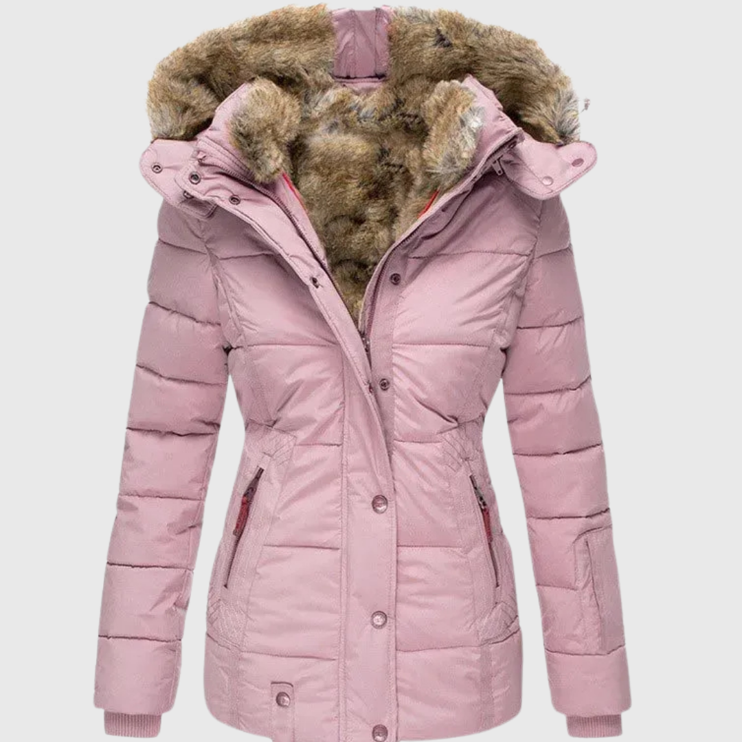 Amelia | Comfortable Warm Winter Fur Jacket