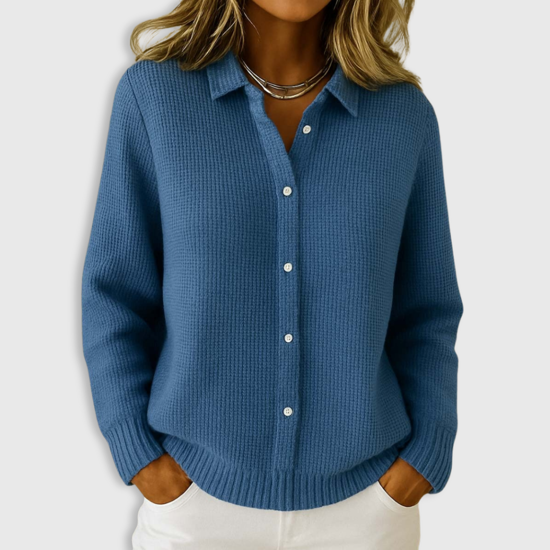 Madison | Classic Knit Button Cardigan