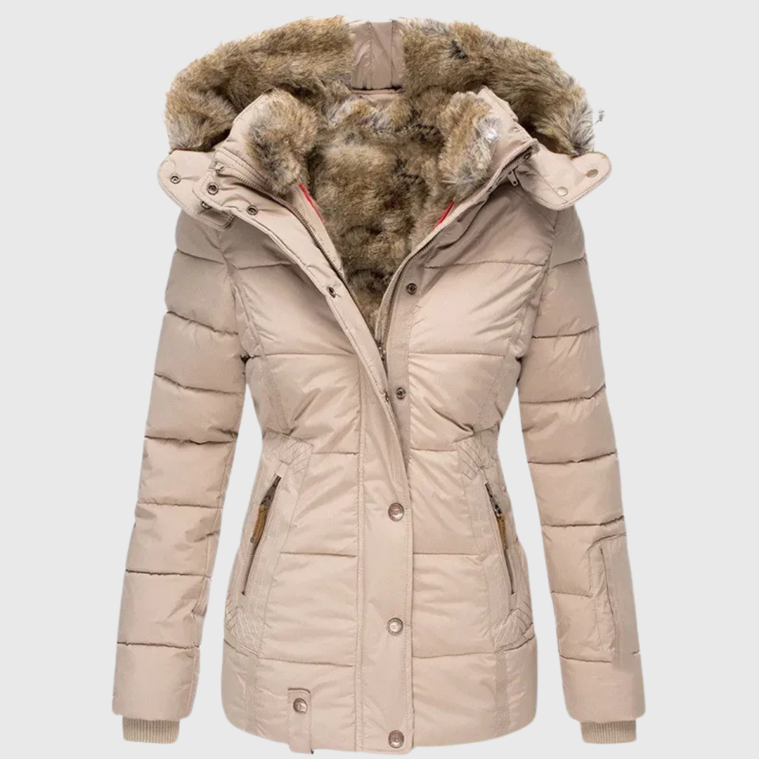 Amelia | Comfortable Warm Winter Fur Jacket