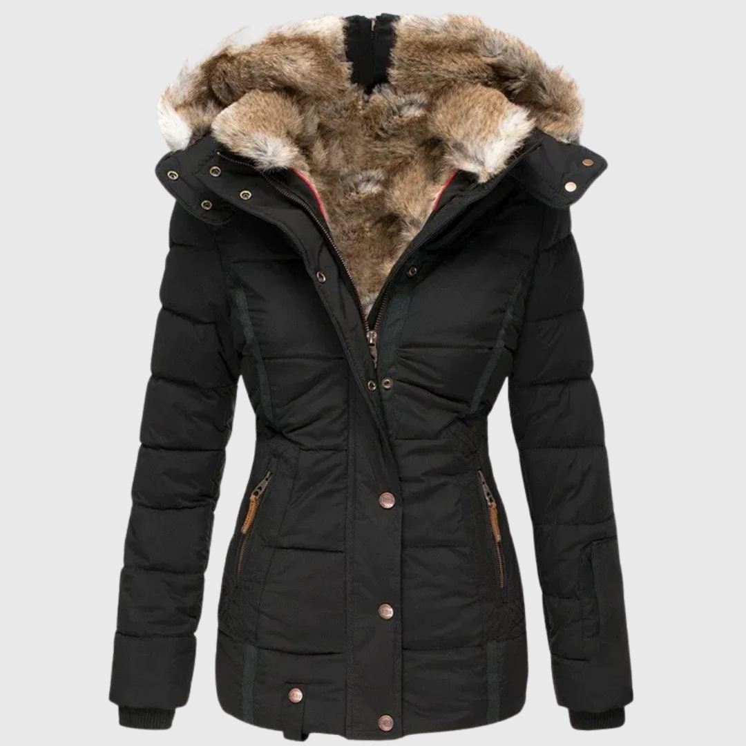 Amelia | Comfortable Warm Winter Fur Jacket