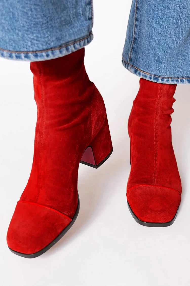 Imogen Exclusive Boots - Red