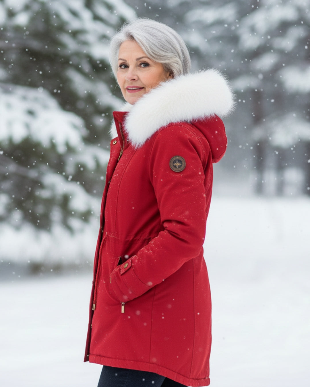 Sophia | Fur Hood Parka