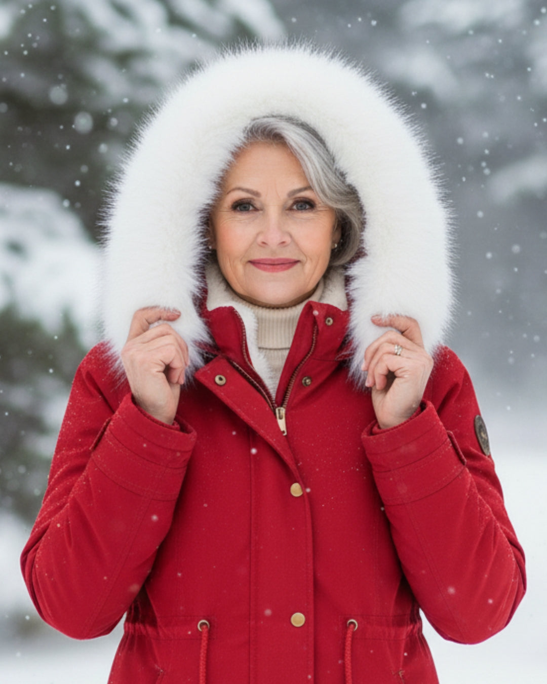 Sophia | Fur Hood Parka