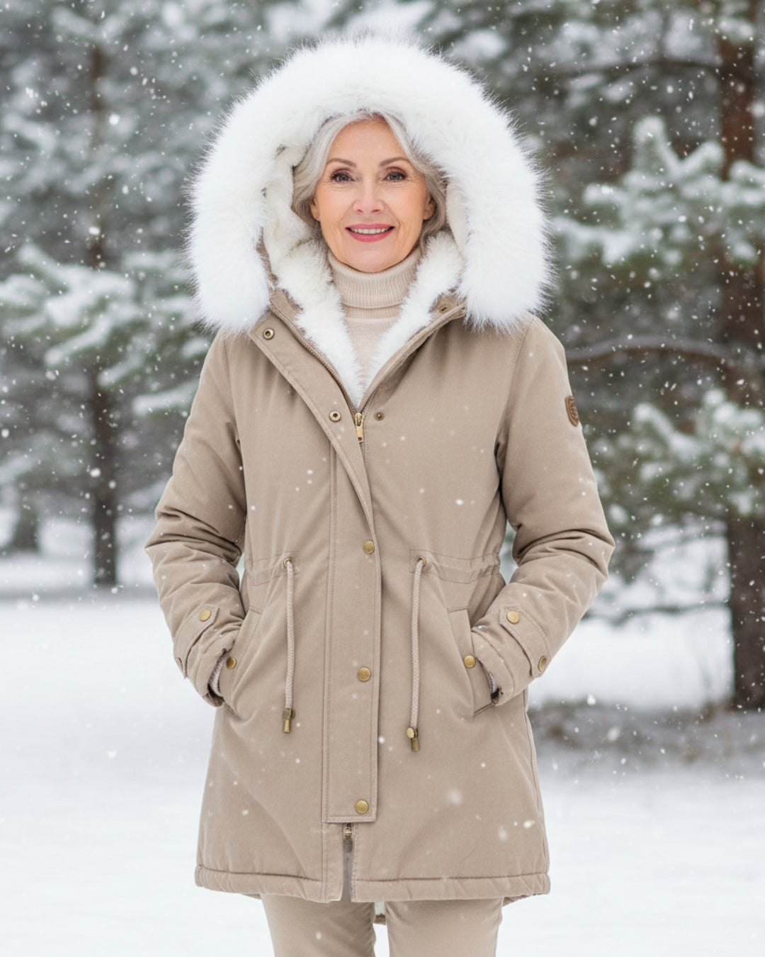 Sophia | Fur Hood Parka