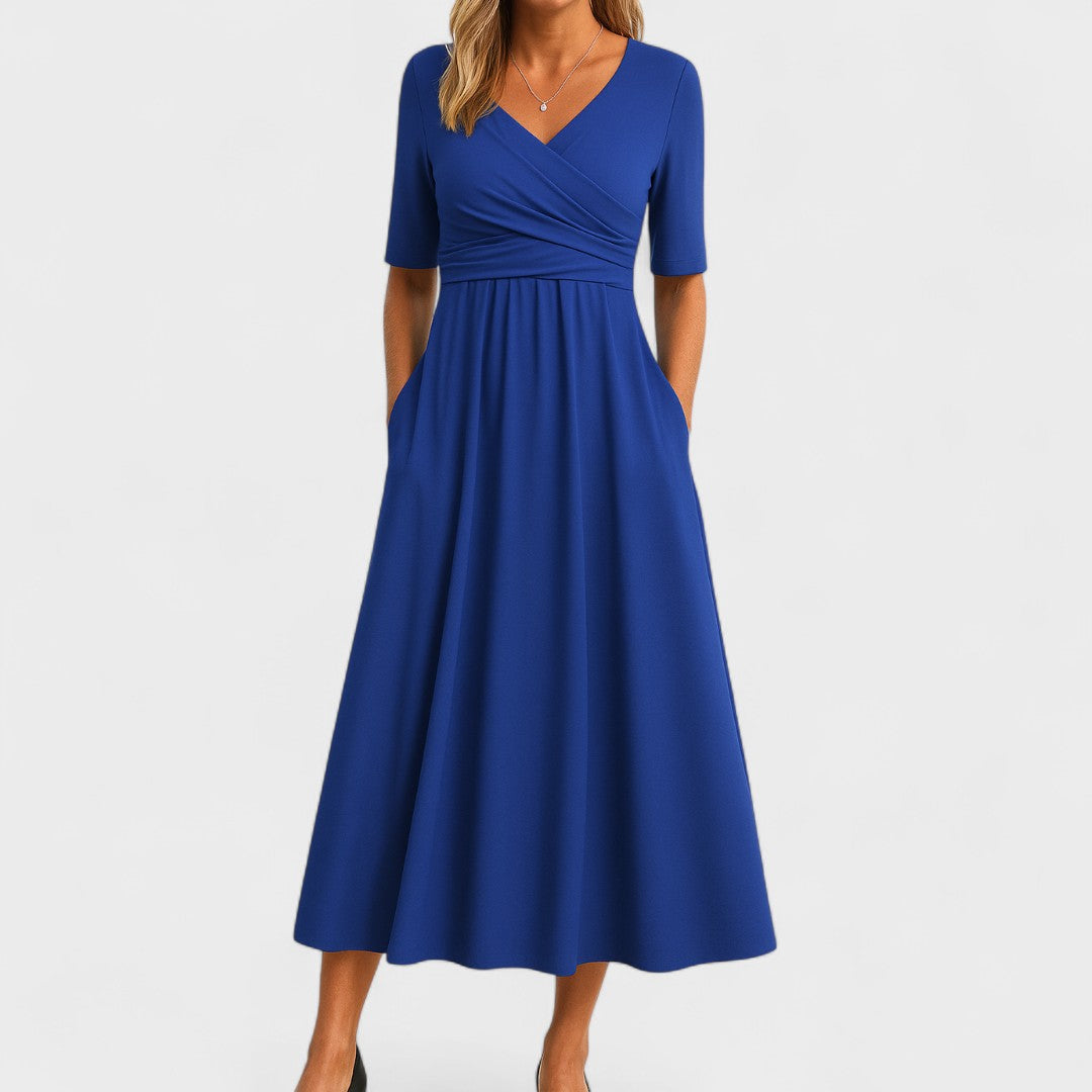 Isla | Elegant Wrap-Style Dress