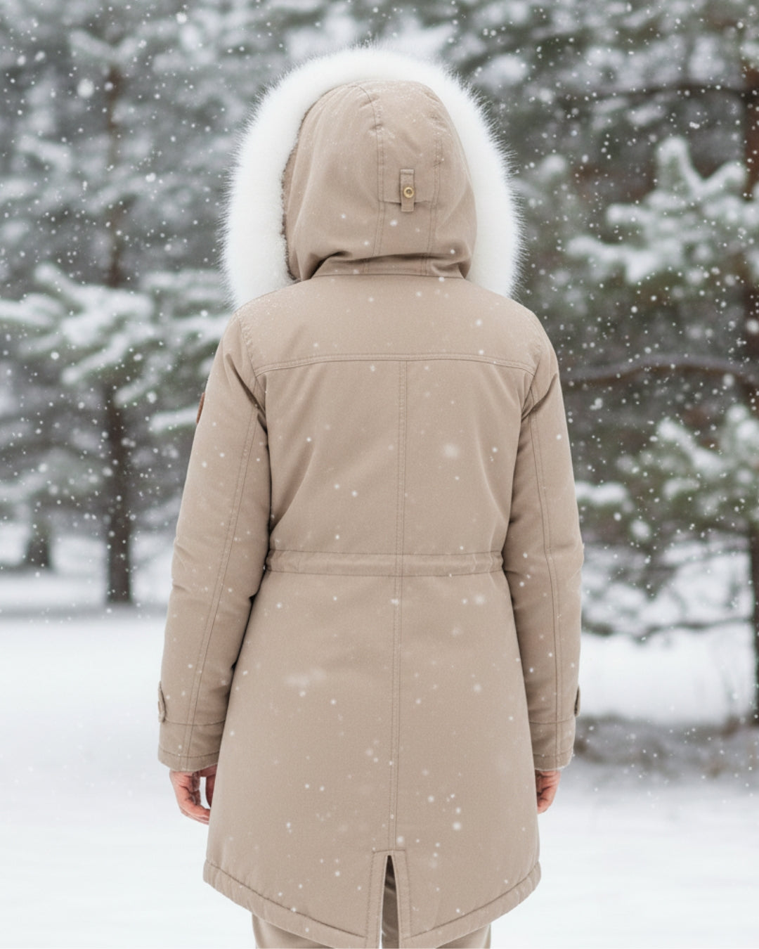 Sophia | Fur Hood Parka
