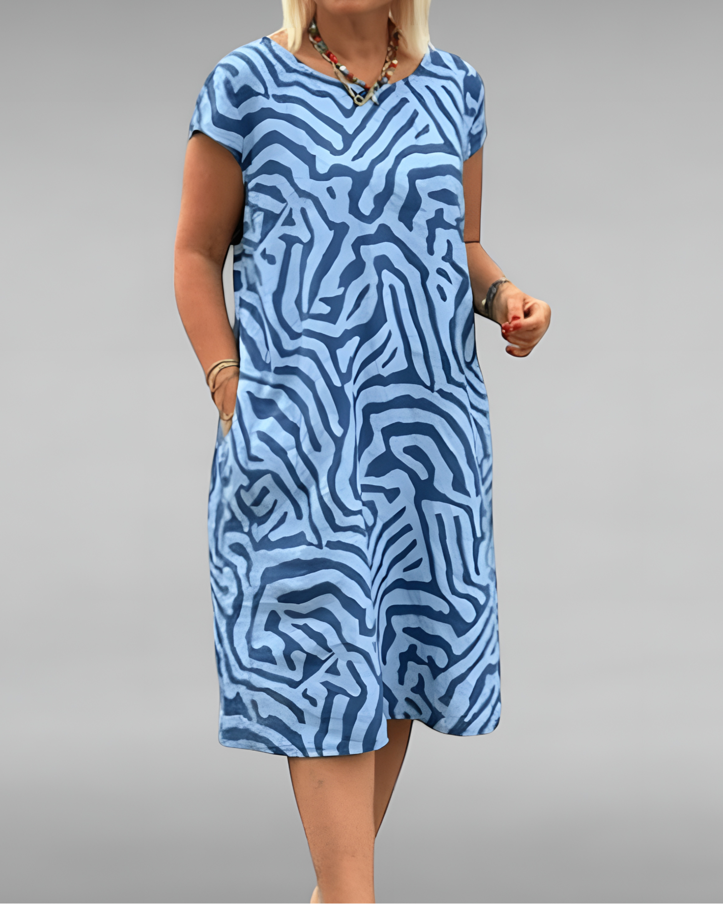 Hannah | Round Neck Dress