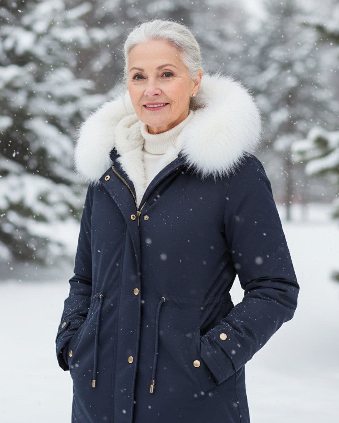 Sophia | Fur Hood Parka