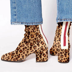 Imogen Exclusive Boots - Classic Leopard
