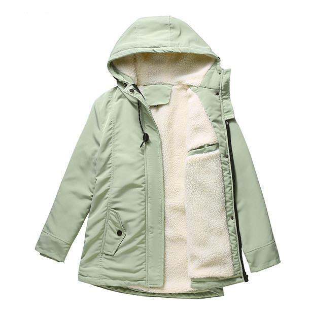 Vienna parka coat - Mint Green