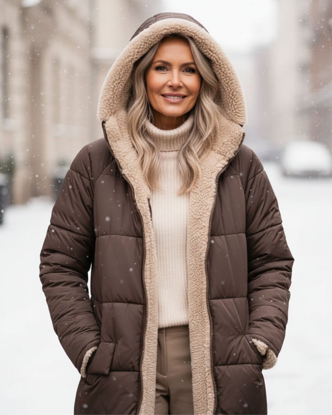Olivia | Sherpa Winter Coat