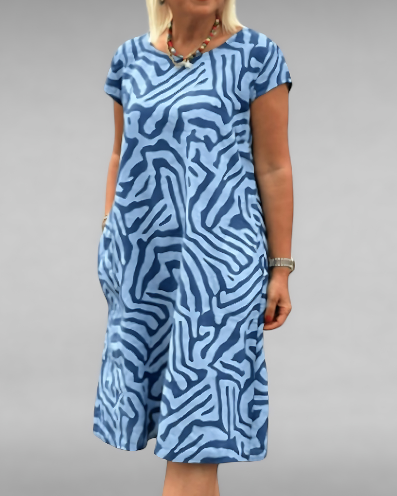 Hannah | Round Neck Dress