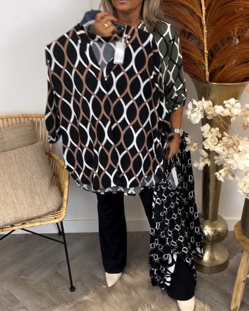 Summer | Casual Blouse with Long Sleeves